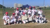 優勝の荒川・流山合同ボーイズ